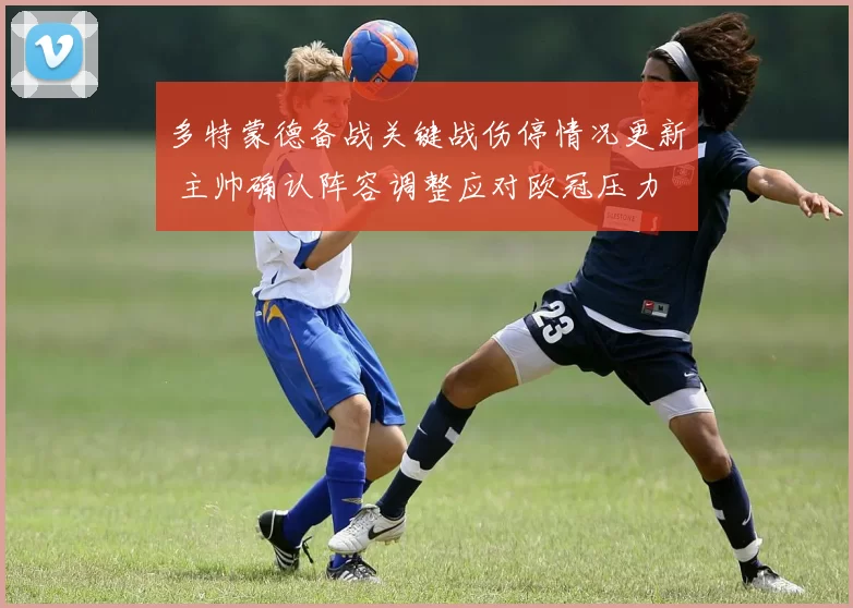 多特蒙德备战关键战伤停情况更新 主帅确认阵容调整应对欧冠压力